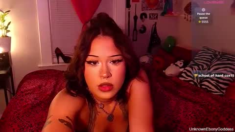 unknownebonygoddess online show from November 4, 3:11 am