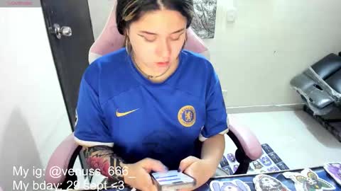 Snapshot of venussx_x chatting on September 19, 5:17 am Venus MY BDAY 29 SEPT online show from September 19, 5:17 am
