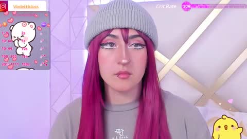 Snapshot of violettbloss chatting on December 3, 10:18 pm Violeta online show from December 3, 10:18 pm