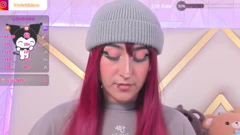 Snapshot of violettbloss chatting on February 12, 9:11 pm Violeta online show from February 12, 9:11 pm