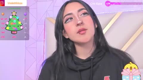 Snapshot of violettbloss chatting on December 17, 10:32 pm Violeta online show from December 17, 10:32 pm