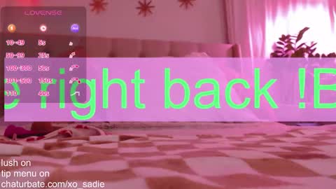 Xo Sadie online show from February 8, 6:17 am