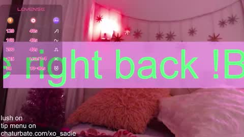 Xo Sadie online show from December 23, 8:29 am