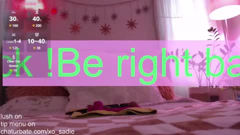 Xo Sadie online show from December 7, 11:23 pm