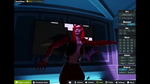 Miss Sarah online show from October 9, 2:32 pm