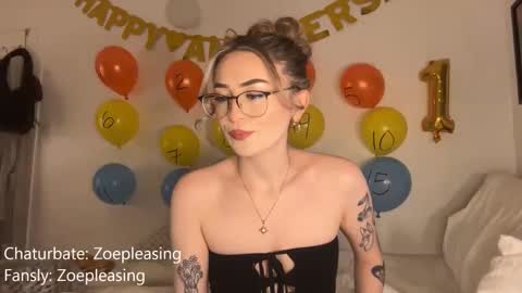 zoepleasing online show from February 26, 1:04 am