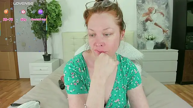 CutieGinger online show from June 25, 8:54 pm