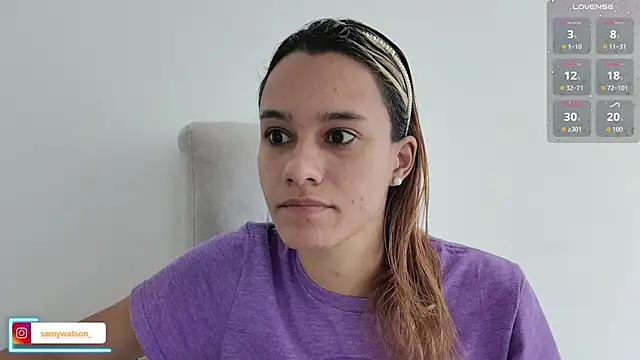 SamanthaWatson online show from October 23, 4:02 pm