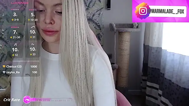 Marmalade Fox online show from March 8, 7:34 am