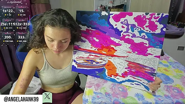 Angela hank2 online show from September 25, 4:00 am