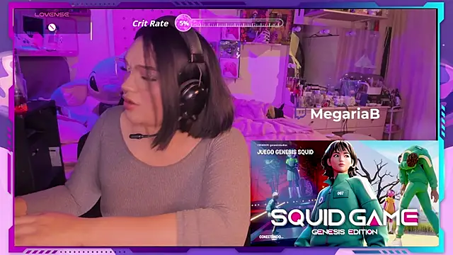 MegariaB online show from November 11, 4:30 am