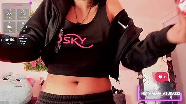 Alaia Asuka online show from September 11, 12:44 am