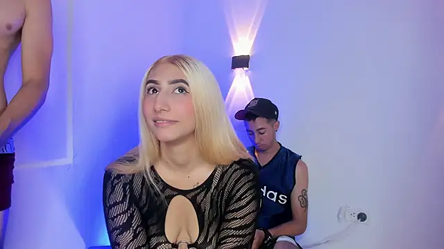Snapshot of Threesome-no-mercy chatting on September 17, 7:34 pm Threesome-no-mercy online show from September 17, 7:34 pm