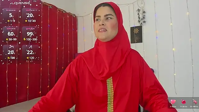 AishaAmin  online show from April 8, 12:40 pm