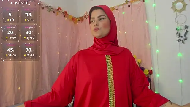 AishaAmin  online show from February 16, 12:27 pm