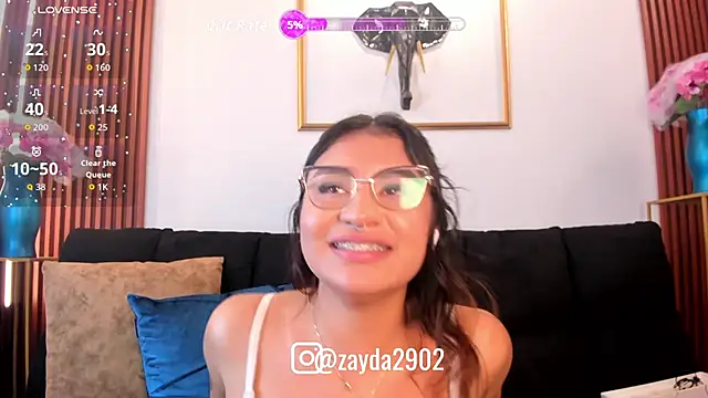 Zayda 1 online show from October 23, 7:20 pm