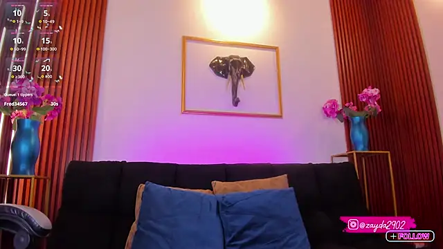 Zayda 1 online show from February 7, 8:24 pm