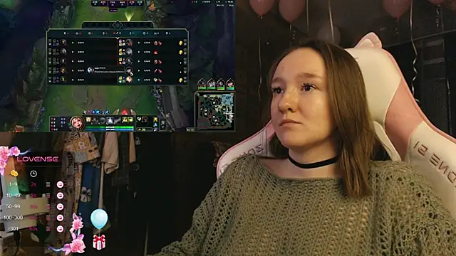 MoonlishSiren online show from January 10, 10:03 pm