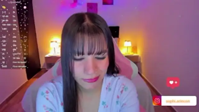 Sophia rincon online show from March 24, 8:25 pm