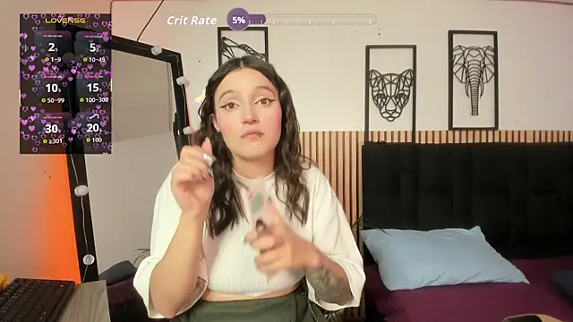 Snapshot of Elecktra_sweet chatting on October 3, 8:03 pm Elecktra sweet online show from October 3, 8:03 pm