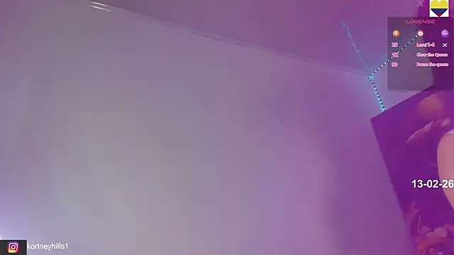 sexykortney online show from February 13, 1:24 pm