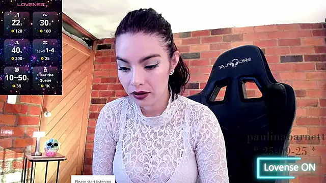 Snapshot of paulinabarnett- chatting on September 25, 7:18 am paulinabarnett- online show from September 25, 7:18 am