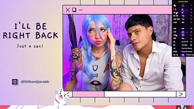 LilithAndJacob online show from March 13, 8:10 pm