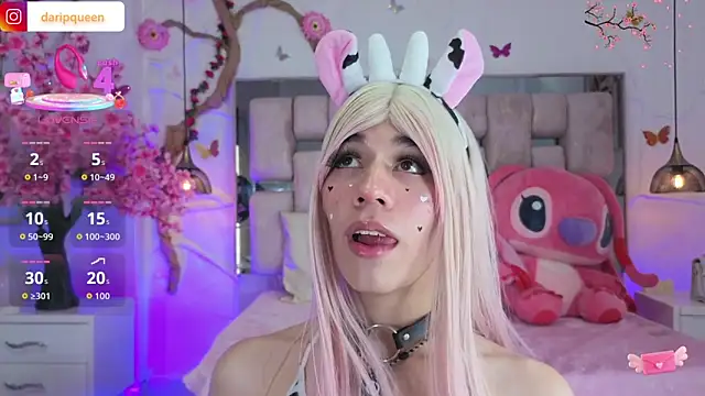 DaripQueen online show from April 18, 2:08 pm