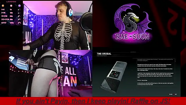 Rae-Suon online show from October 8, 2:16 am