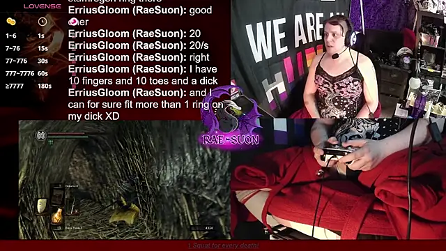 Rae-Suon online show from April 16, 9:39 pm