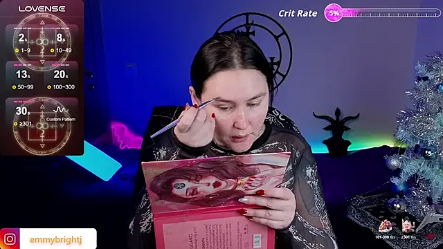 Emmybrightj  online show from January 6, 1:09 am