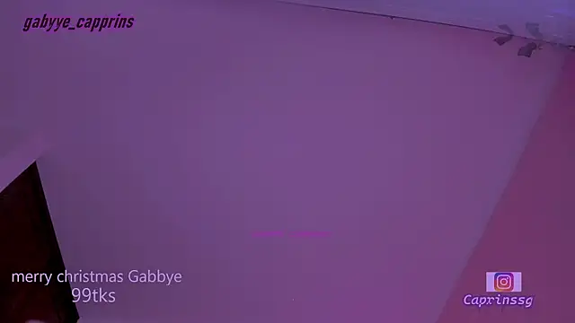 gabyye capprins online show from December 20, 12:25 am