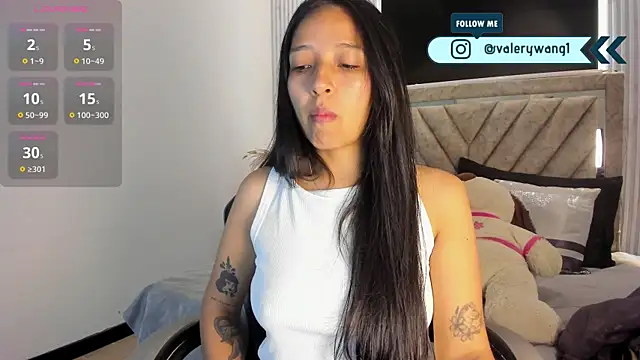 Valery wang online show from February 23, 2:27 pm