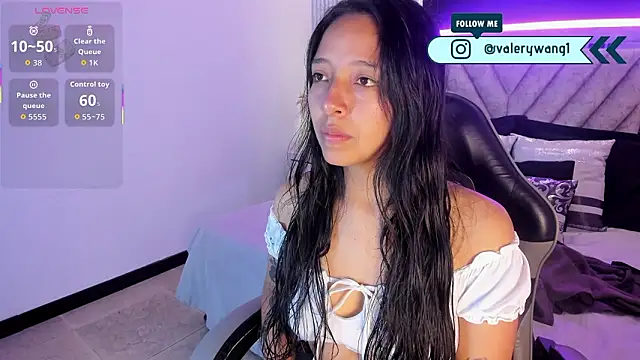 Valery wang online show from February 13, 12:18 pm