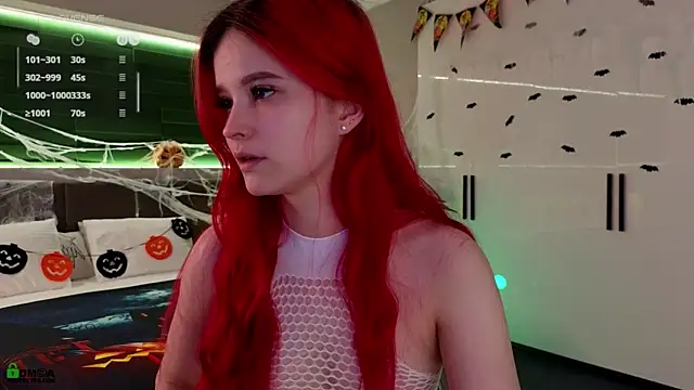 Rina Red online show from October 23, 1:33 am