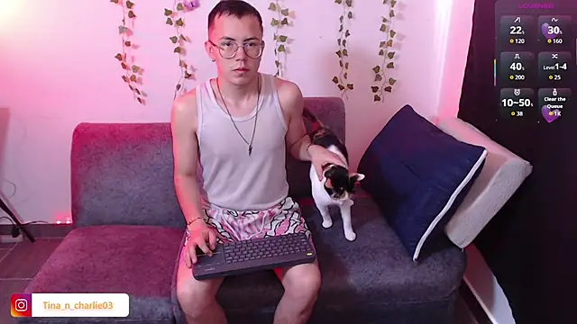 Tina 4 Charlie online show from March 30, 3:22 pm