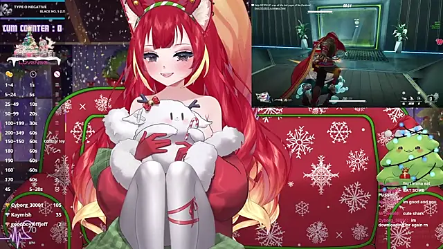 LewdFoxy VT online show from December 20, 8:02 pm