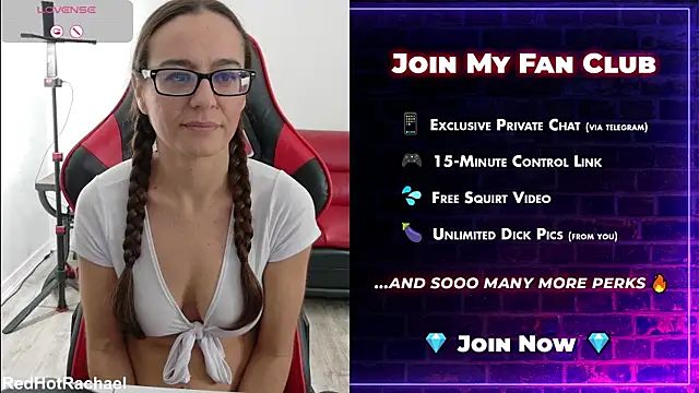 RedHotRachael online show from October 21, 4:00 pm