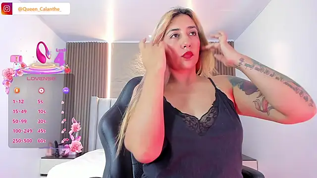 CALANTHELOVE1 online show from March 12, 1:25 pm