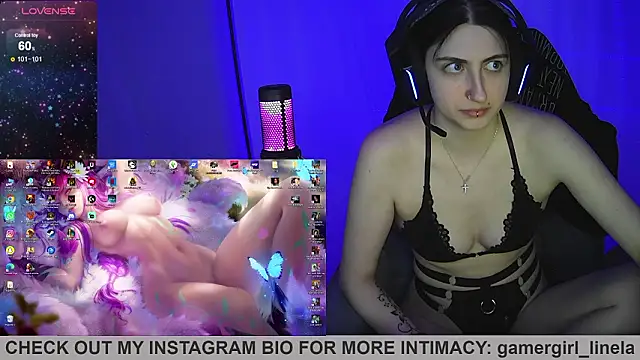 Gamergirl-Linela online show from February 22, 10:10 pm