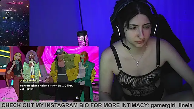 Gamergirl-Linela online show from February 3, 6:01 pm
