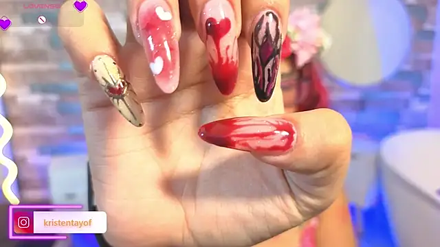 kristen tay online show from February 12, 3:41 am