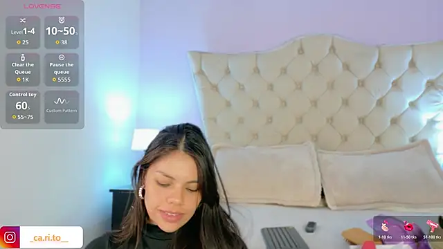 CarolineNasty online show from February 21, 8:31 pm