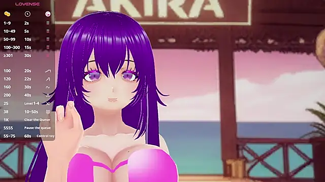 AkiraVixent online show from November 6, 6:25 pm