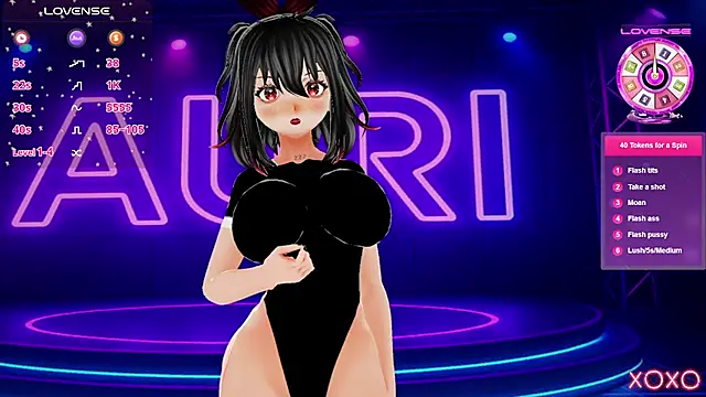 Auri Hikaru online show from October 30, 7:37 pm