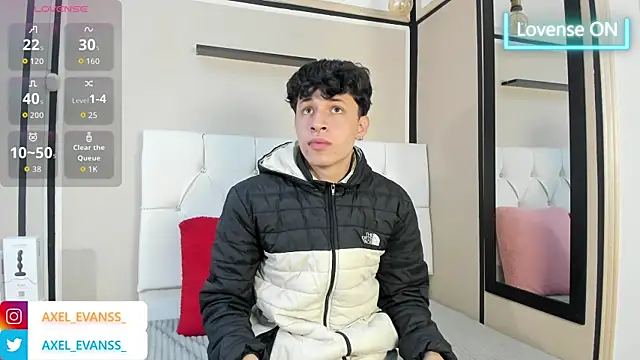 Axel  Evans online show from September 27, 11:39 am