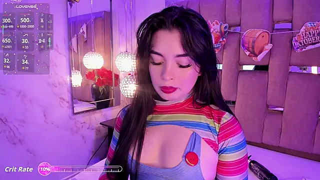 Snapshot of KateLee chatting on October 4, 9:19 pm KateLee online show from October 4, 9:19 pm