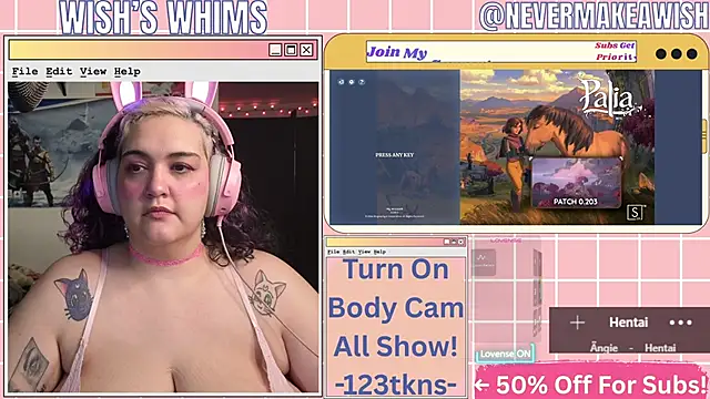nevermakeawish online show from June 30, 9:42 am