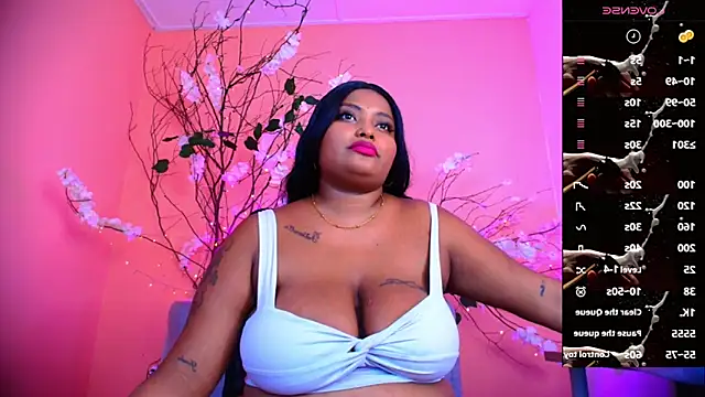 Cristal hott1 online show from December 18, 7:51 pm