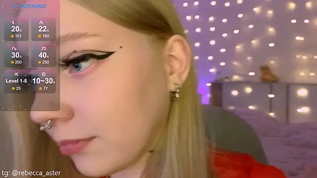 RebeccaAster online show from February 17, 5:23 pm